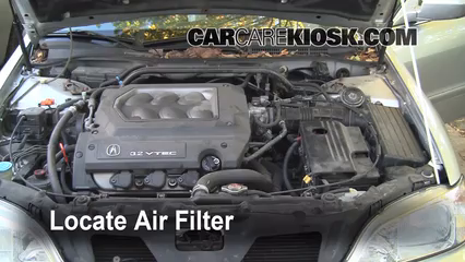 1999 Acura TL 3.2L V6 Air Filter (Engine) Replace